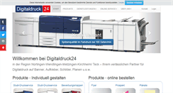 Desktop Screenshot of digitaldruck24.de