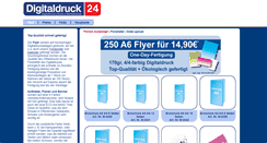 Desktop Screenshot of flyer.digitaldruck24.de